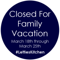 Closed for Family Vacation 2017