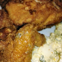Fried Chicken and Potato Salad