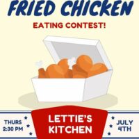 fried chicken eating contest 2019